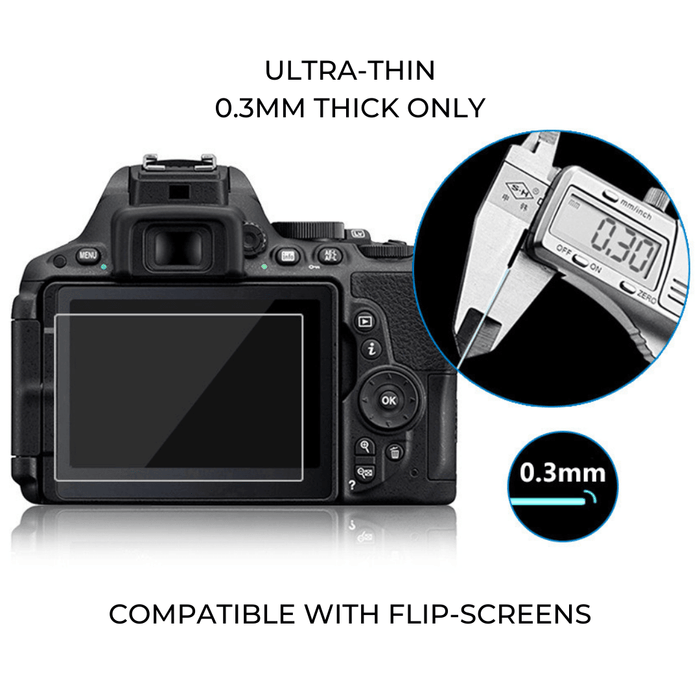 PULUZ LCD Screen Protector Tempered Glass for cameras - Various Models - 673SHOP.com