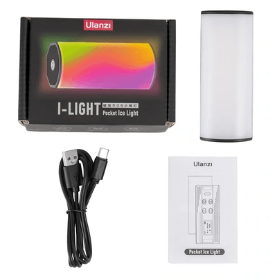ULANZI i-Light Compact Rechargeable Magnetic RGB LED Tube Light - 673SHOP.com